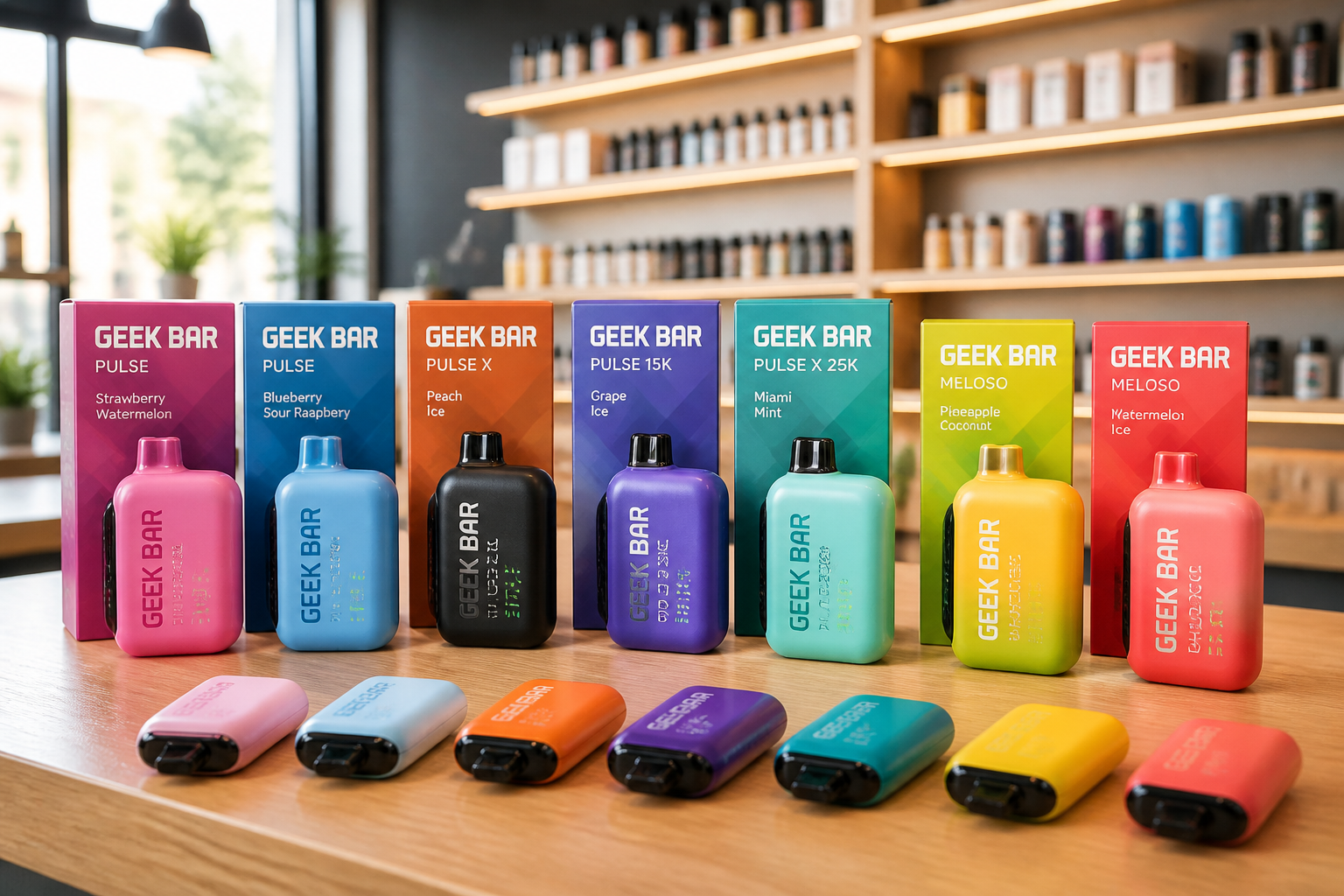 GeekBar Vapes in Marietta & East Cobb: Flavors, Models, & Delivery