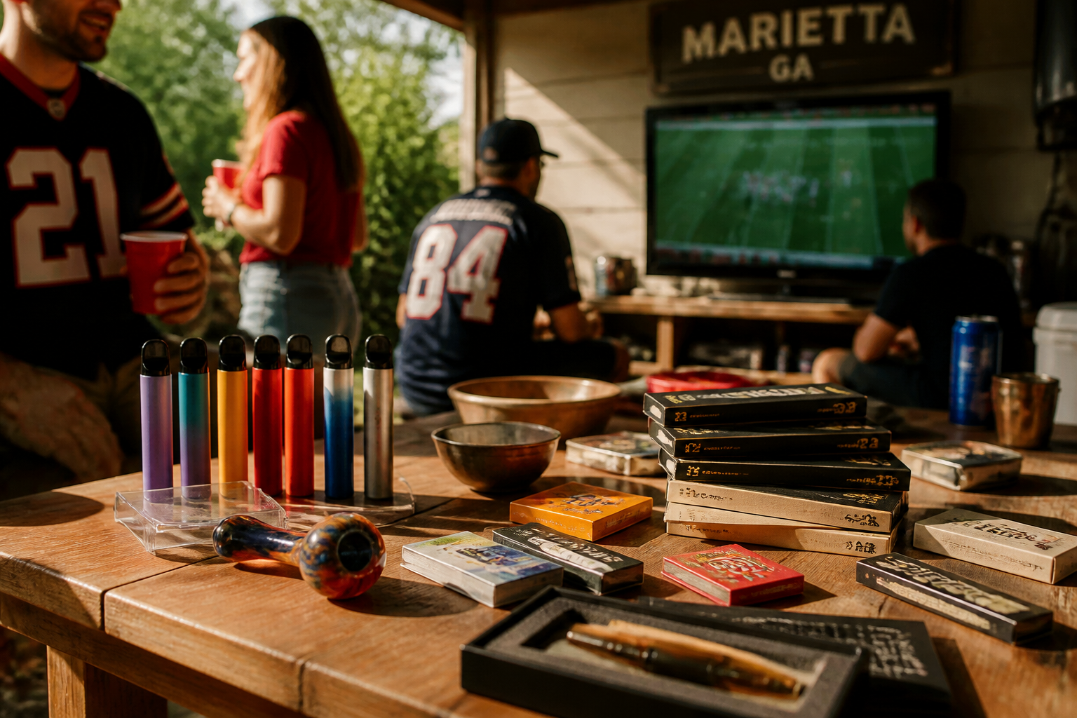 Tailgate Season Essentials: Smoke Shop Delivery for UGA Games in Marietta